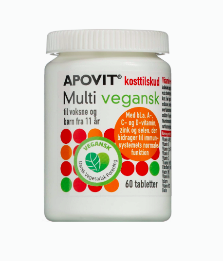  APOVIT Apovit Multi Vegansk 60 stk (udløb: 07/22)